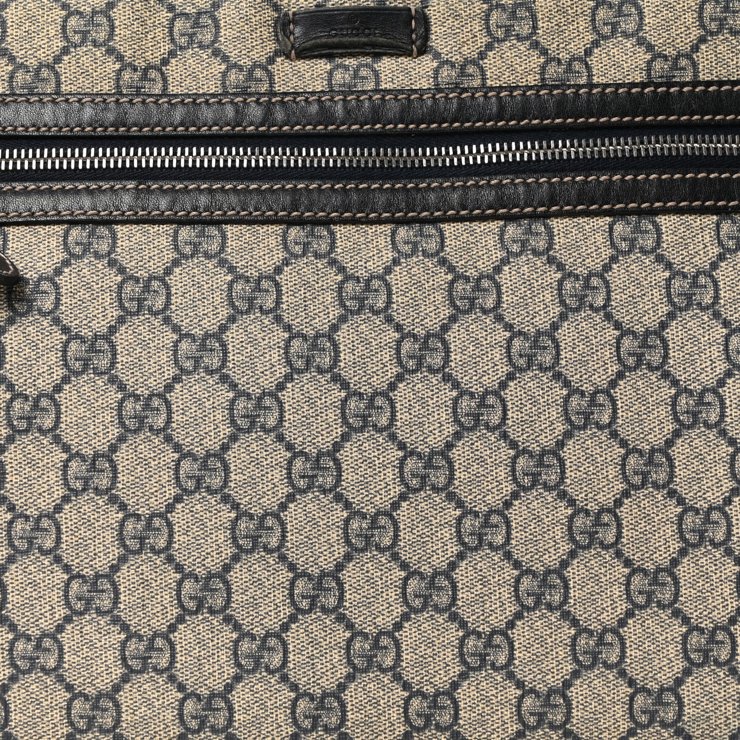 GG Plus Monogram Large Messenger Bag Navy