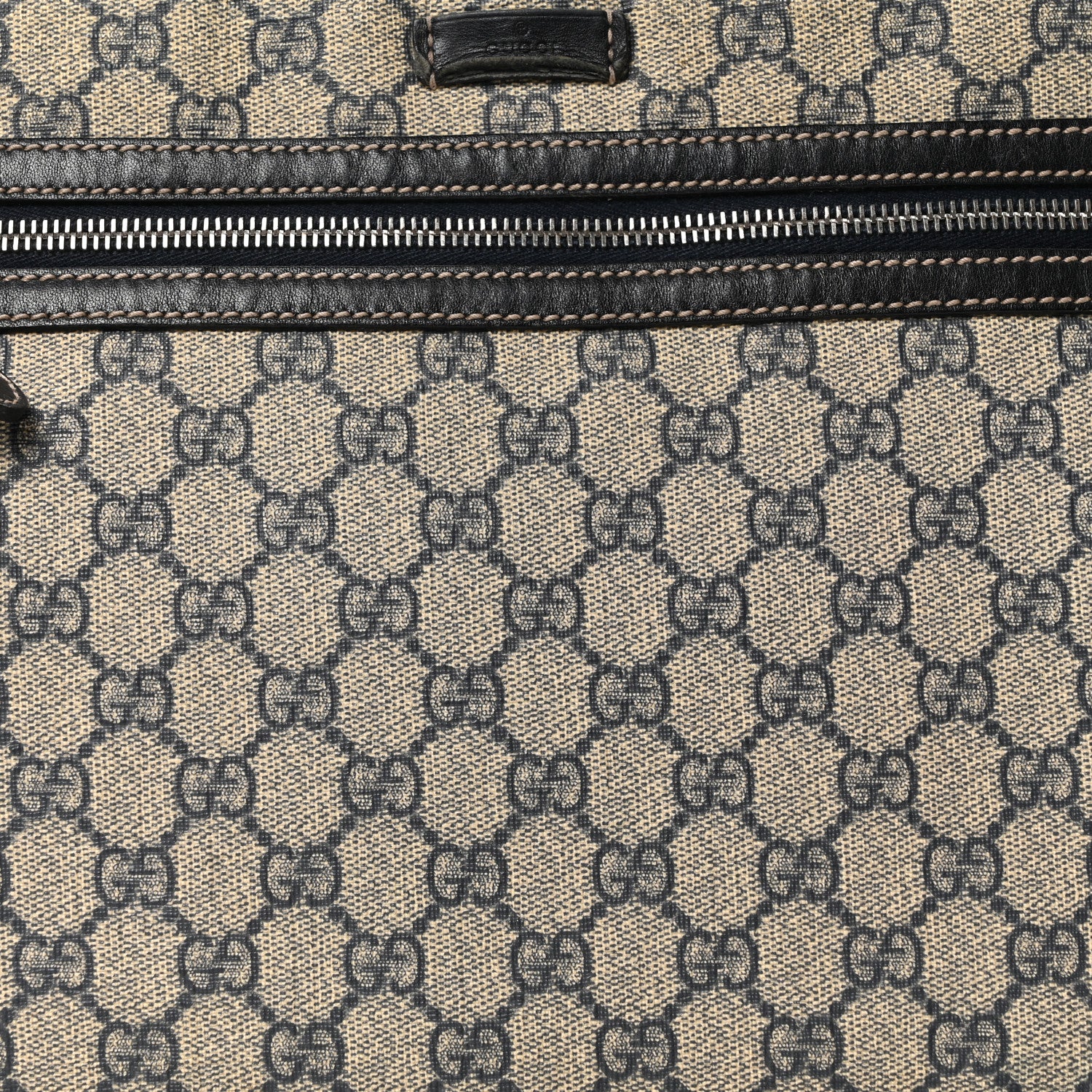 Gucci GG Plus Monogram Large Messenger Bag Navy 8 of 10