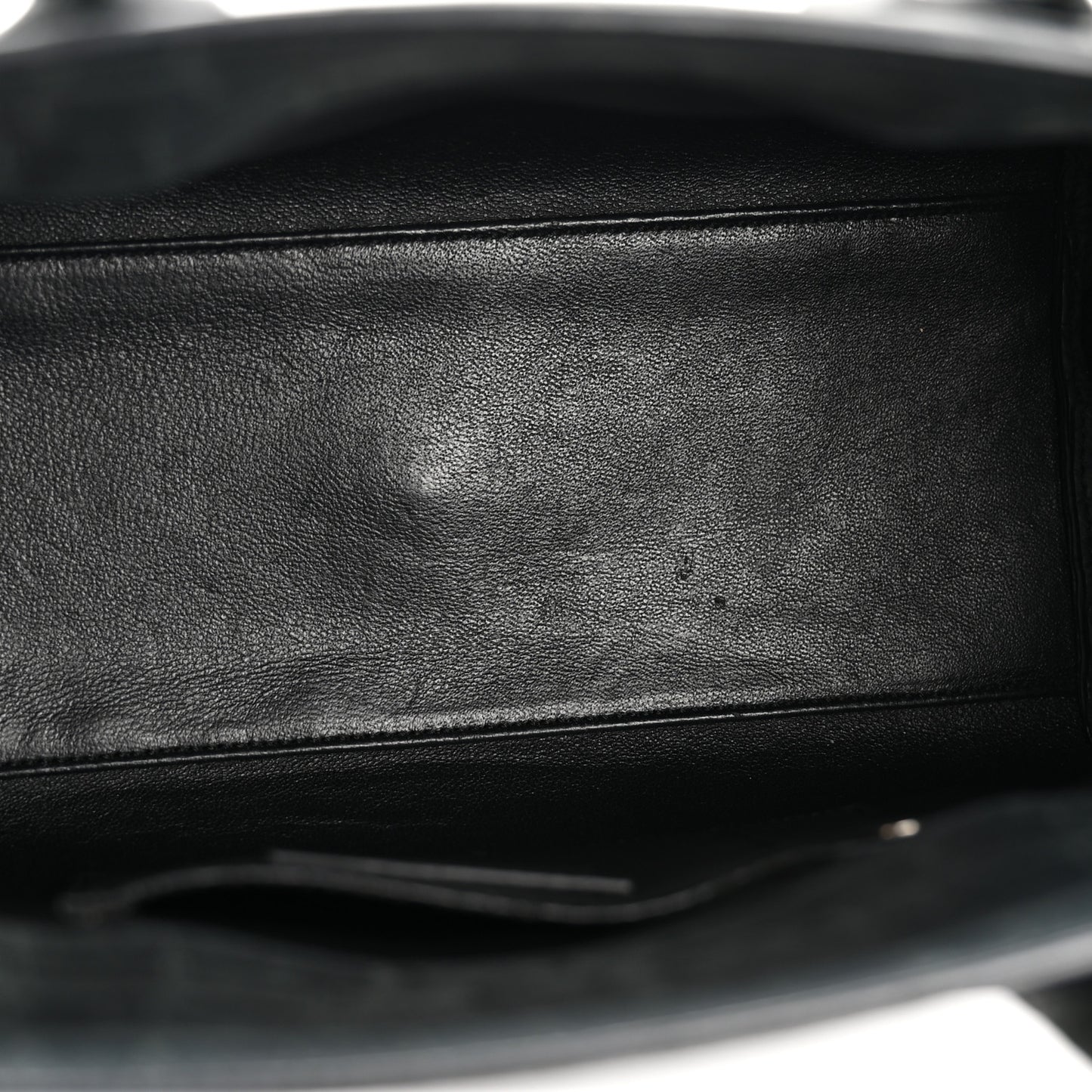 Calfskin Crocodile Embossed Baby Sac de Jour Dusty Black
