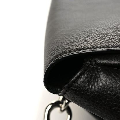Givenchy Grained Calfskin Medium Pandora Pure Flap Bag Black 13 of 16