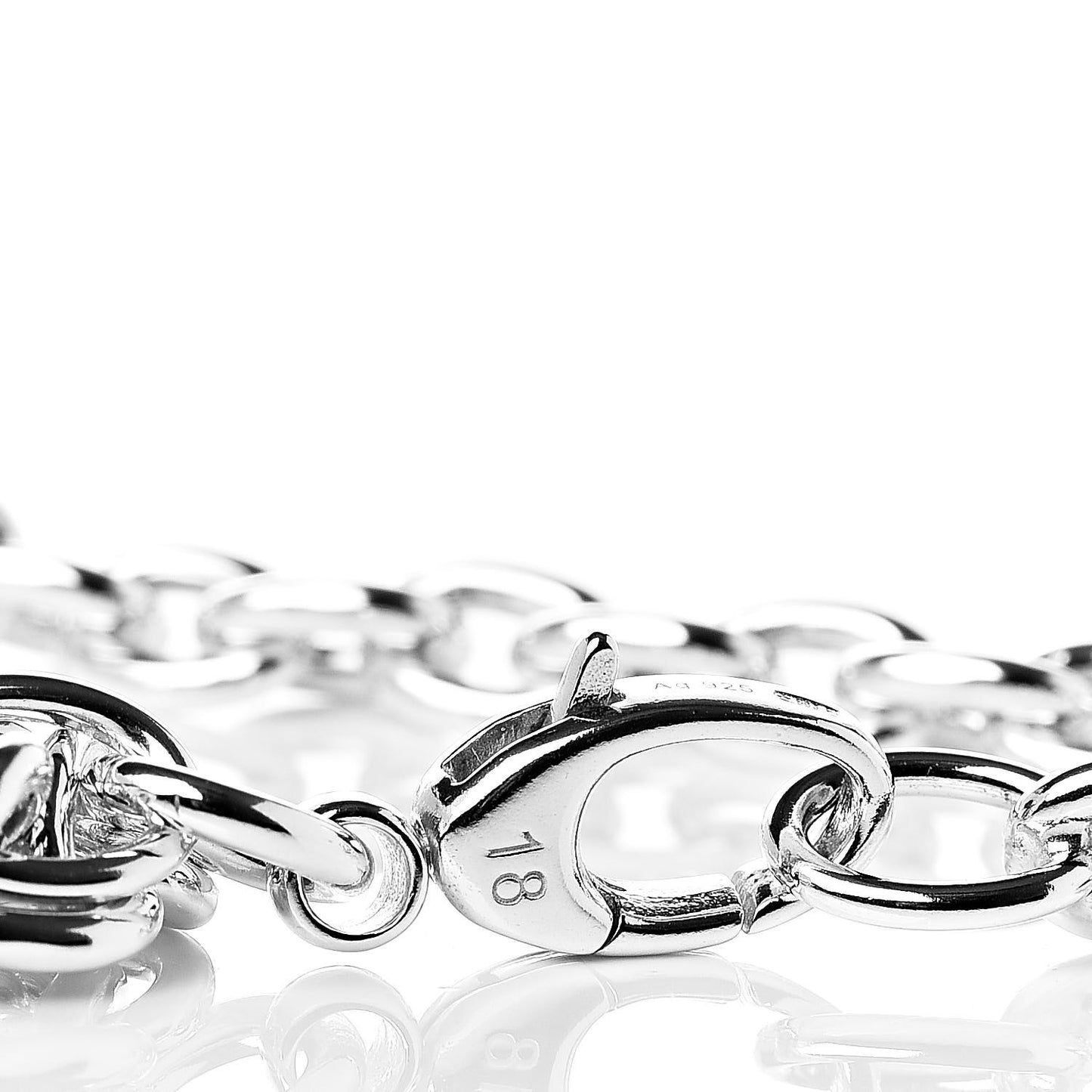 Sterling Silver Britt Charm Bracelet