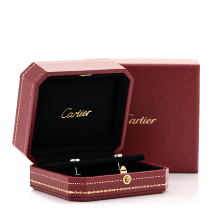 Cartier 18K White Gold LOVE Earrings 5 of 5