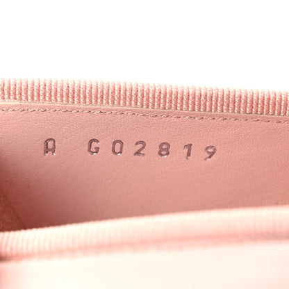 Chanel Lambskin Cap Toe CC Ballerina Flats 38.5 Light Pink Dark Pink 8 of 9