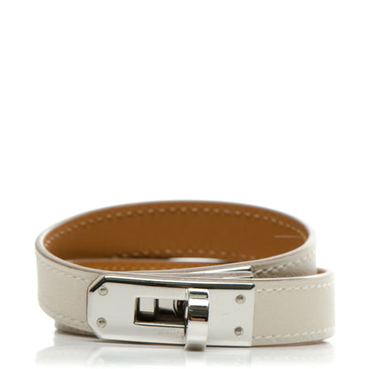 Hermes Swift Kelly Double Tour Bracelet S Craie 1 of 7