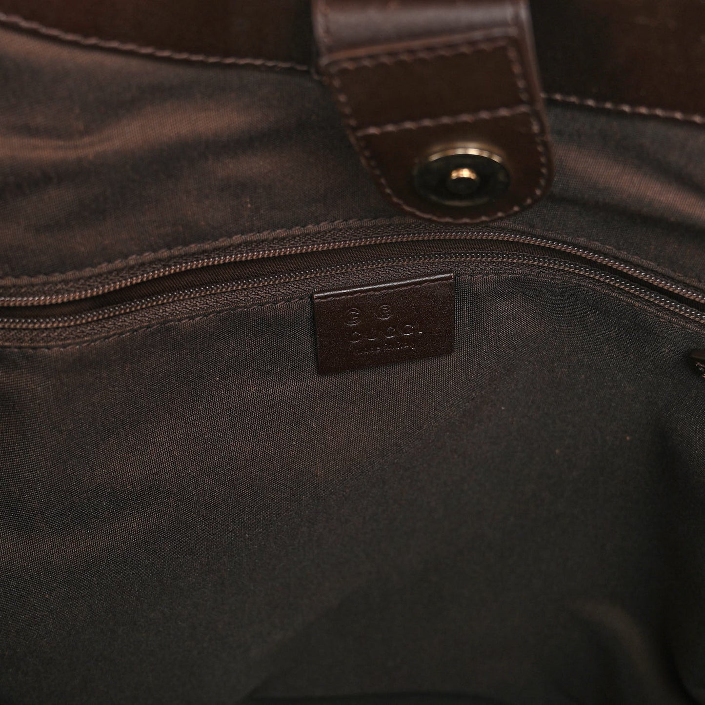 Monogram Large Sukey Tote Dark Brown