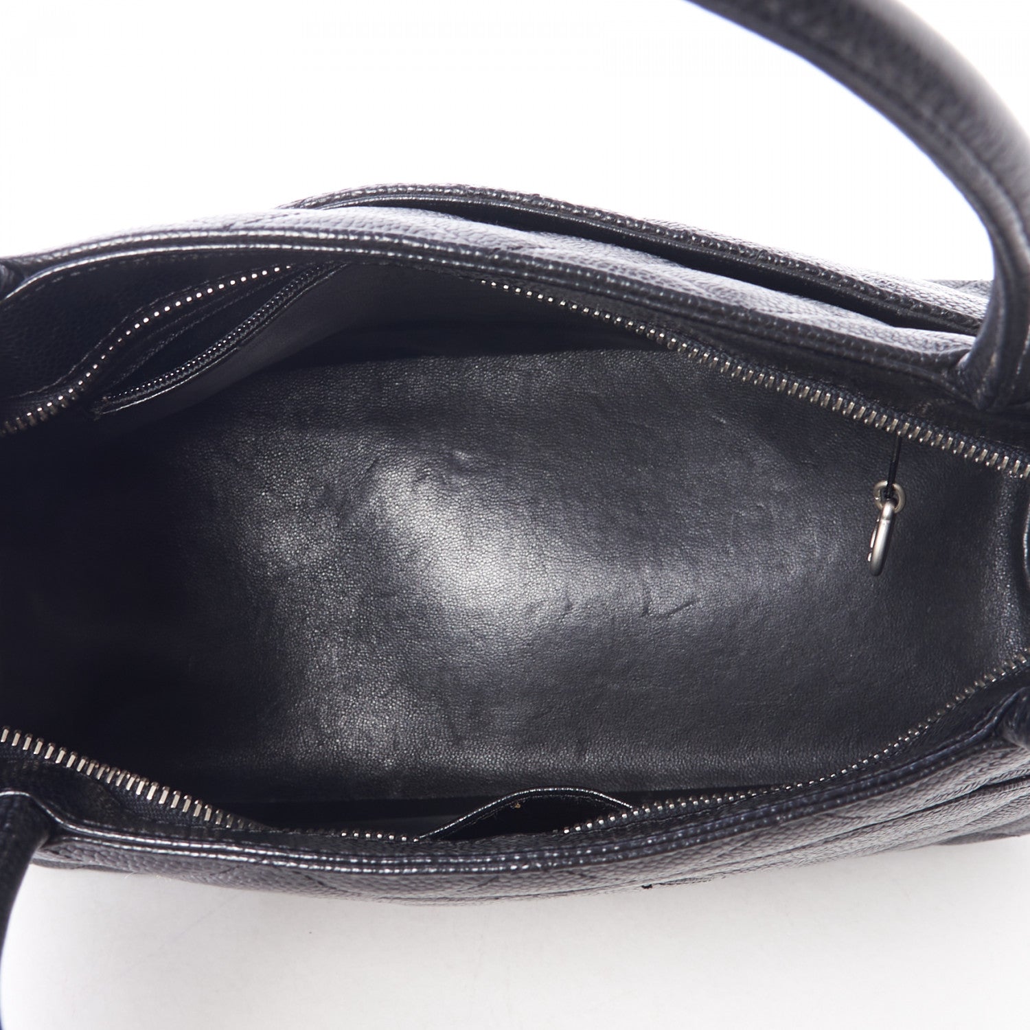 Chanel Caviar Quilted Medallion Tote Black 7 of 10