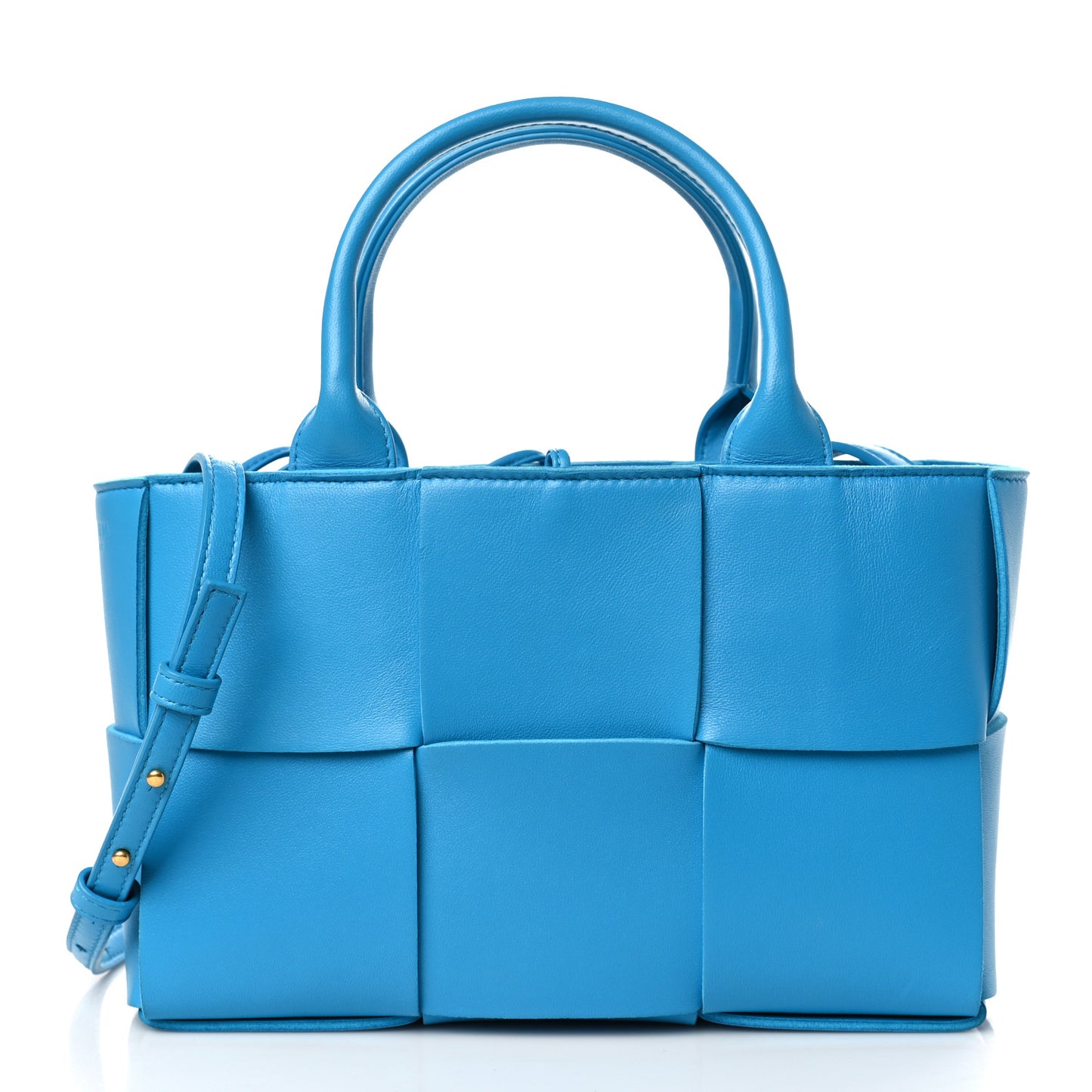 Nappa Maxi Intreccio Mini Arco Tote Pool