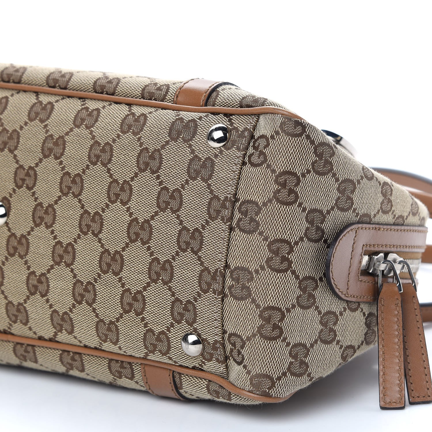 Gucci Monogram GG Twins Boston Brown 9 of 9