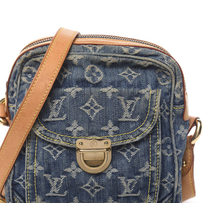 Louis Vuitton Denim Camera Bag Blue 11 of 11