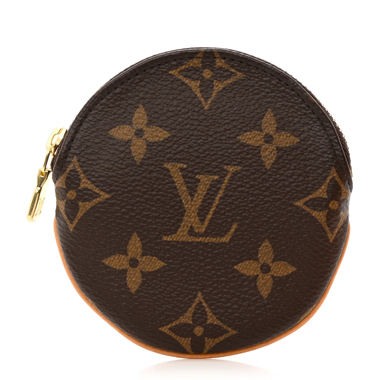 Monogram Round Coin Purse