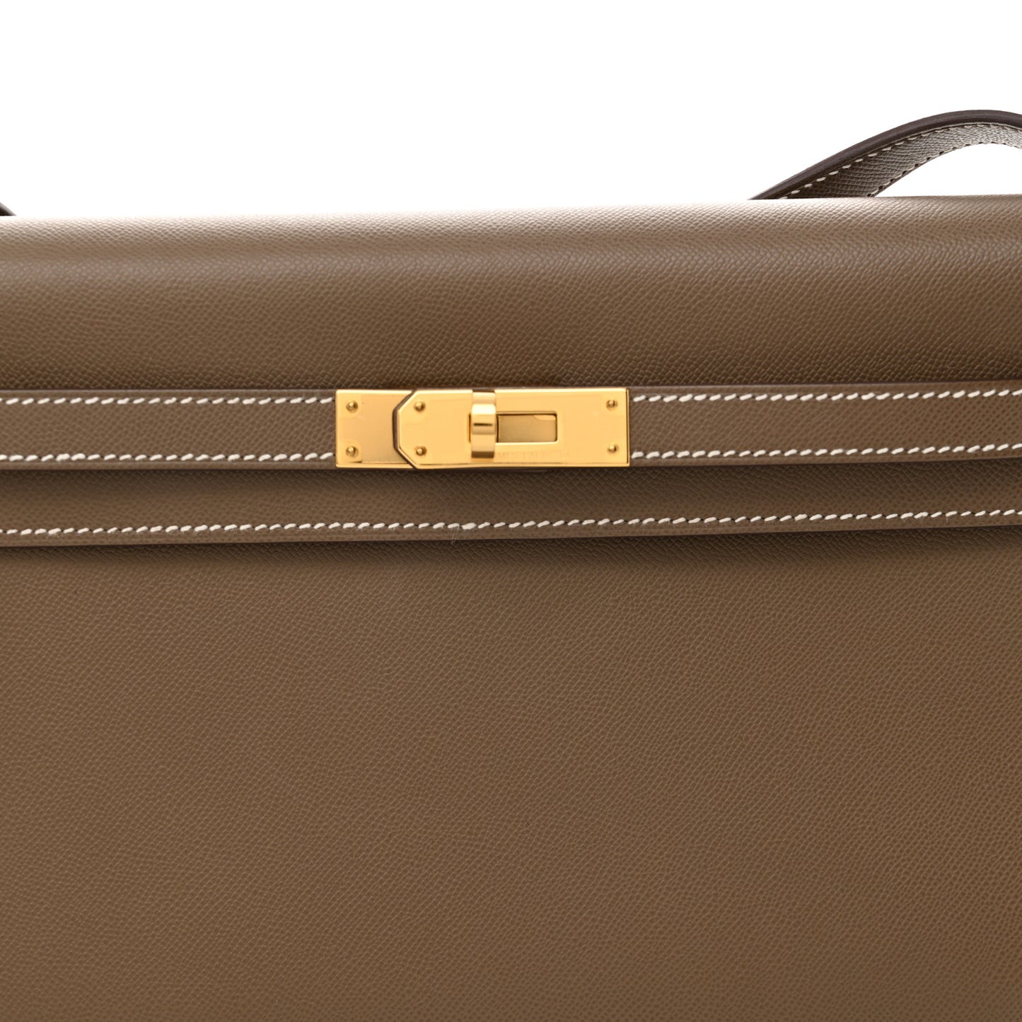 Madame Calfskin Kelly Elan Etoupe