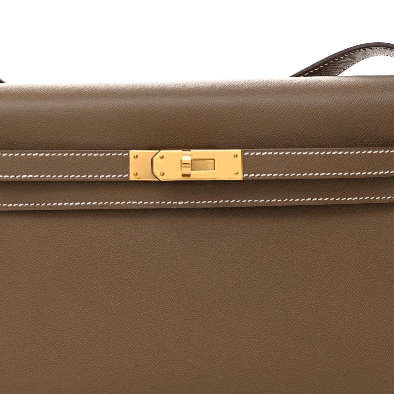 Hermes Madame Calfskin Kelly Elan Etoupe 8 of 11