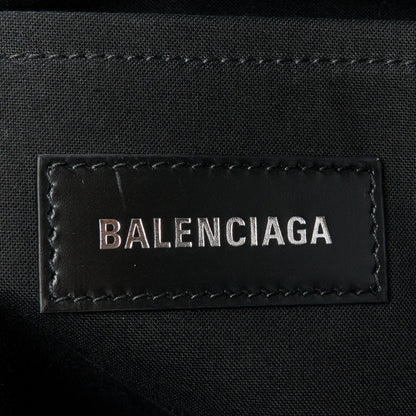 Balenciaga Washed Frayed Denim Logo Small Hardware Tote Blue 7 of 13