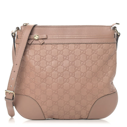 Gucci Guccissima Mayfair Messenger Porcelain Rose 1 of 6