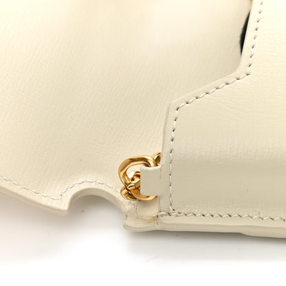 Saint Laurent Smooth Calfskin Monogram Phone Holder Crossbody Blanc Vintage 11 of 11