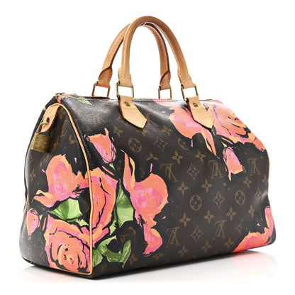 Louis Vuitton Monogram Roses Speedy 30 3 of 9
