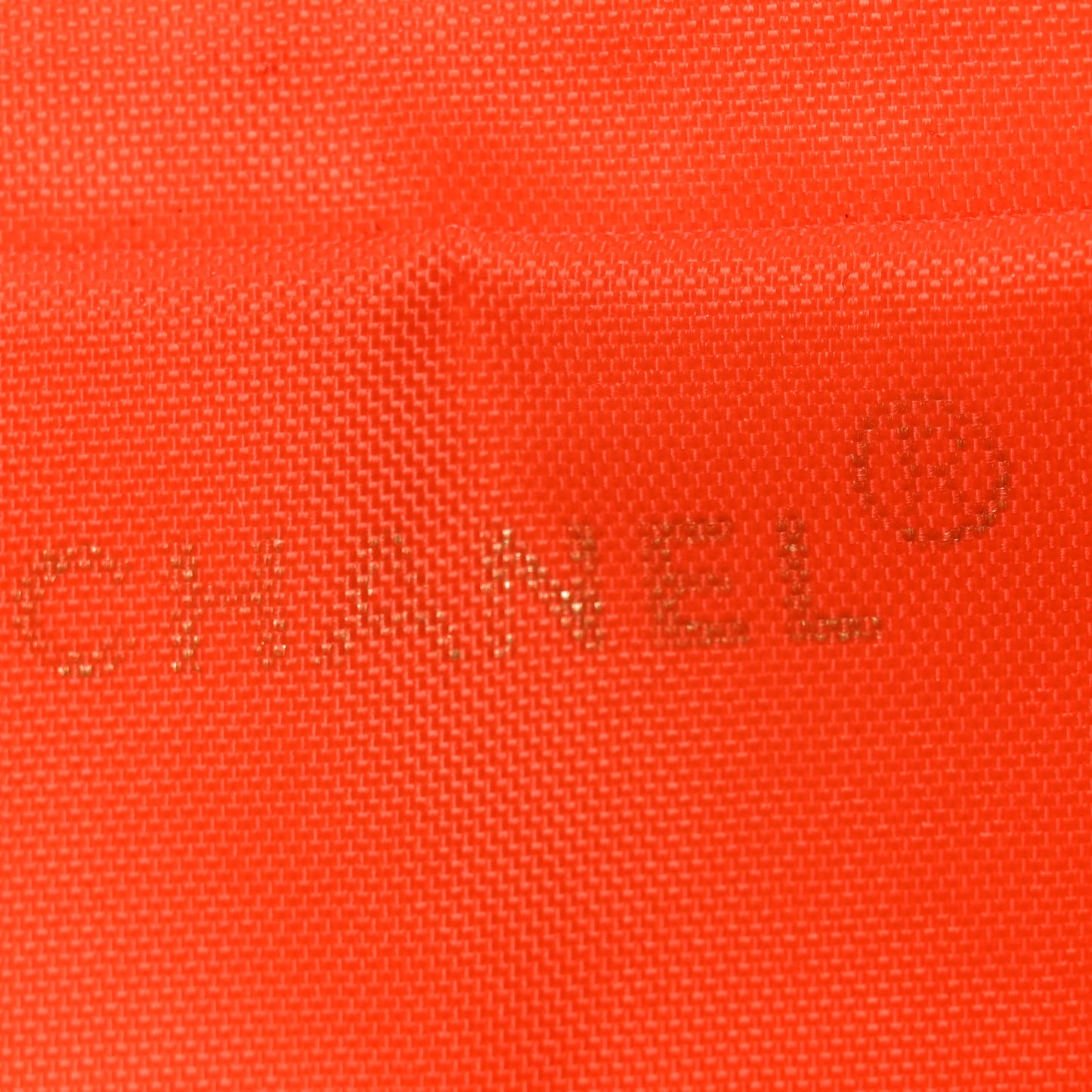 Quilted Camera Case Orange