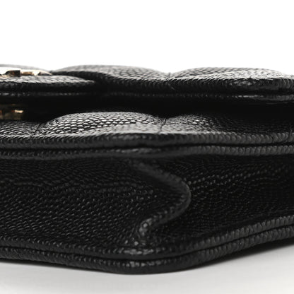 Chanel Caviar Quilted Mini Chain Bag Black 11 of 12