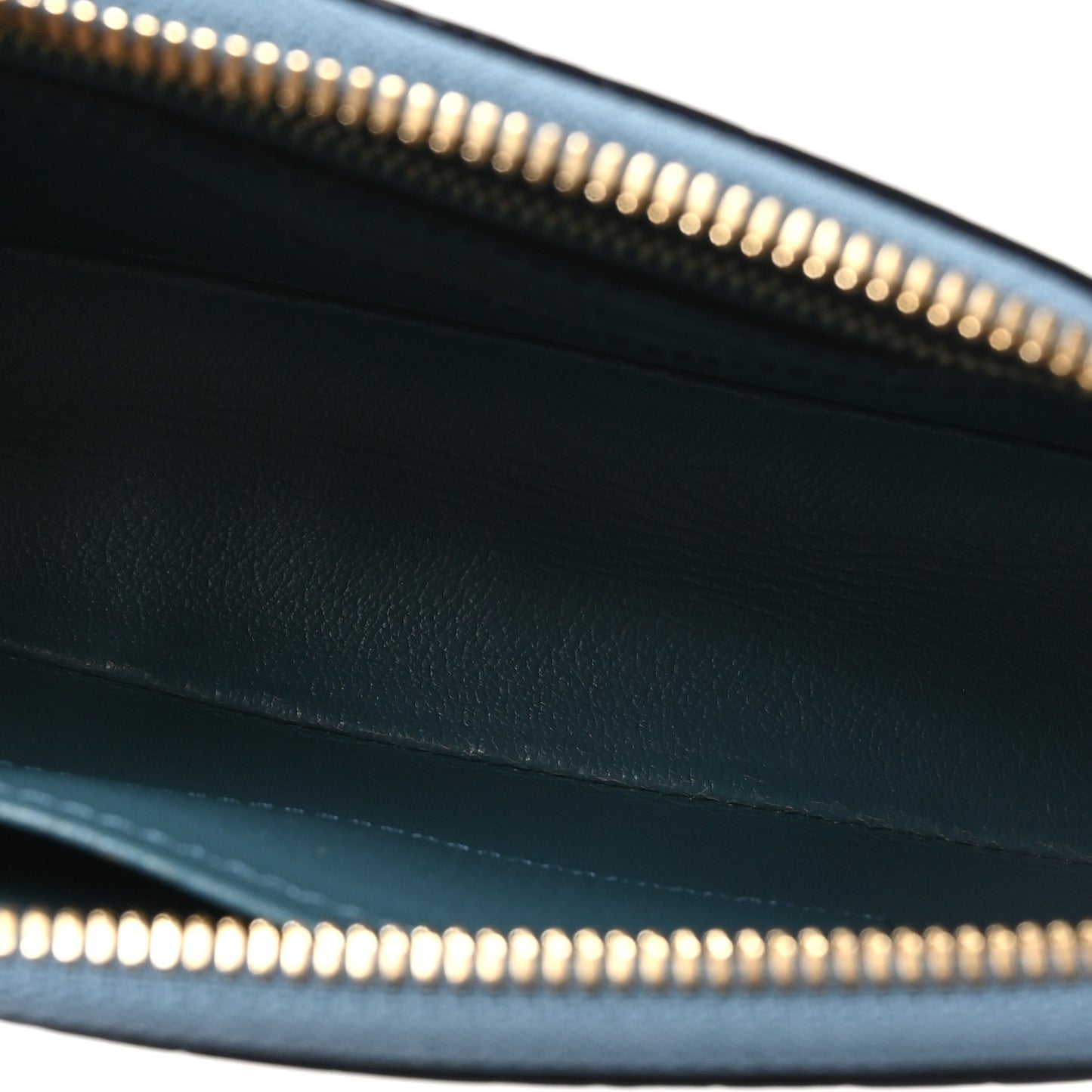 Crocodile Lockit Clutch Blue