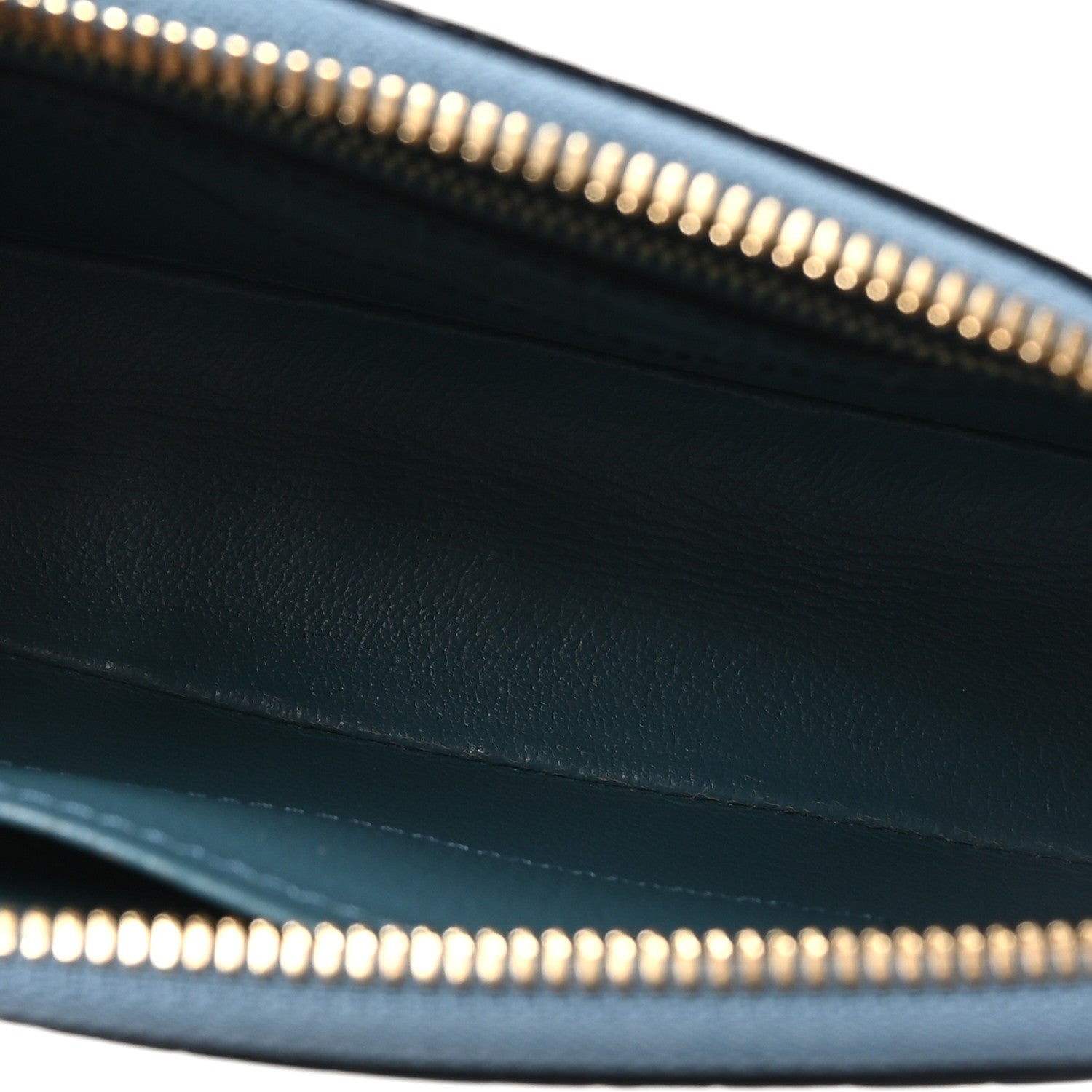 Louis Vuitton Crocodile Lockit Clutch Blue 5 of 9
