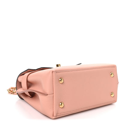 Louis Vuitton Soft Calfskin Mini Lockme Ever Rose Trianon Quartz 4 of 9