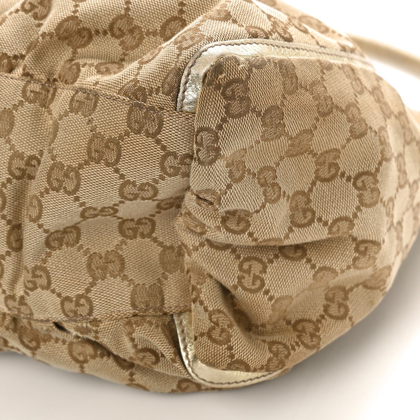 Monogram Large D Gold Hobo Gold
