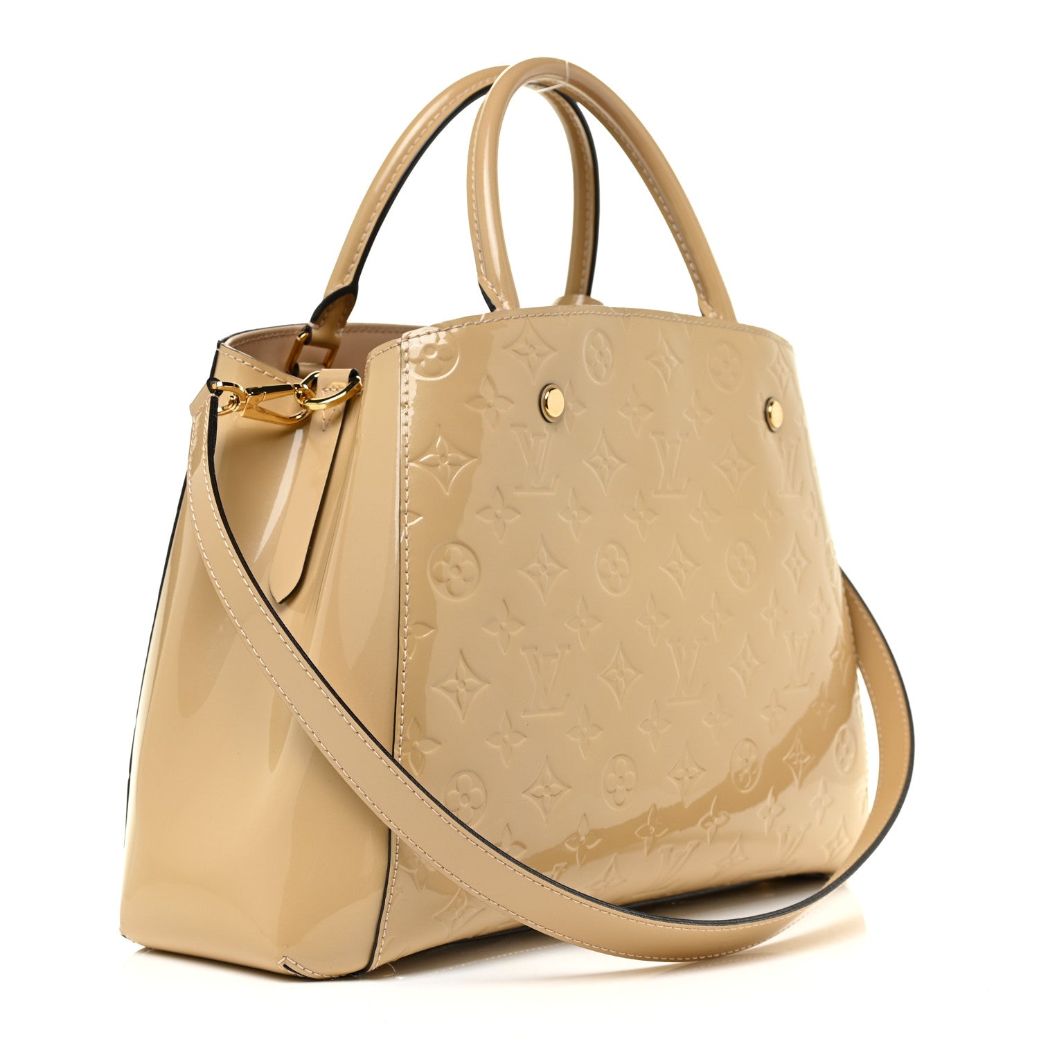 Louis Vuitton Vernis Montaigne MM Dune 2 of 8