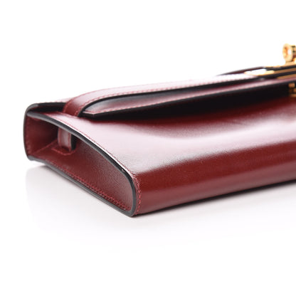 Hermes Box Kelly Cut Clutch Rouge H 8 of 9