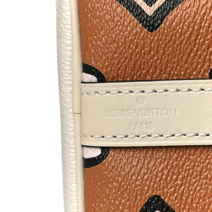 Louis Vuitton Monogram Giant Wild At Heart Speedy Bandouliere 25 Creme 7 of 12