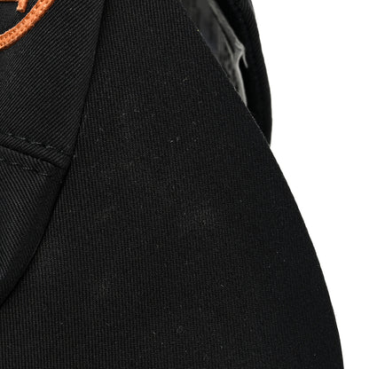 Hermes Cotton Miles H Circle Hat 59 Black 9 of 10