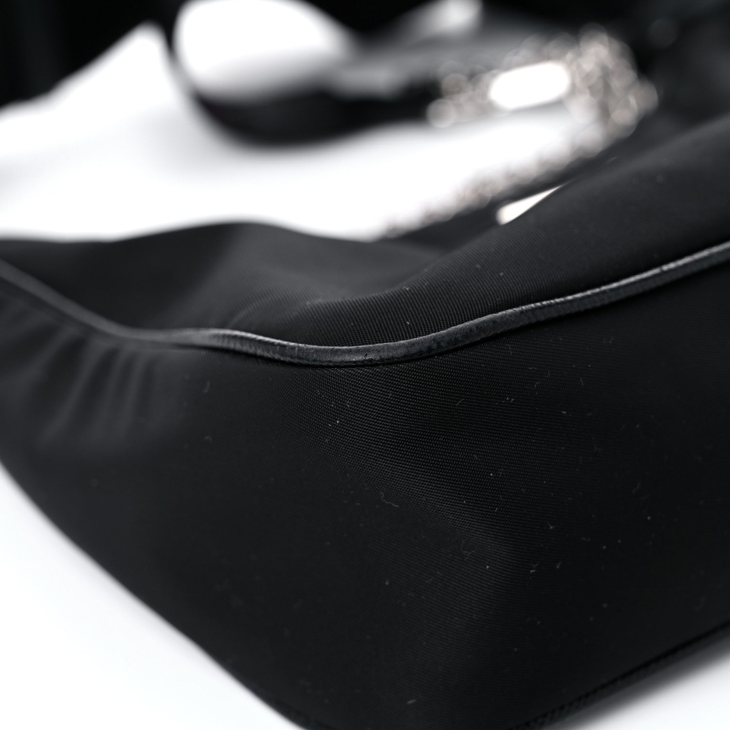 Prada Nylon Re-Edition 2005 Shoulder Bag Black 9 of 11