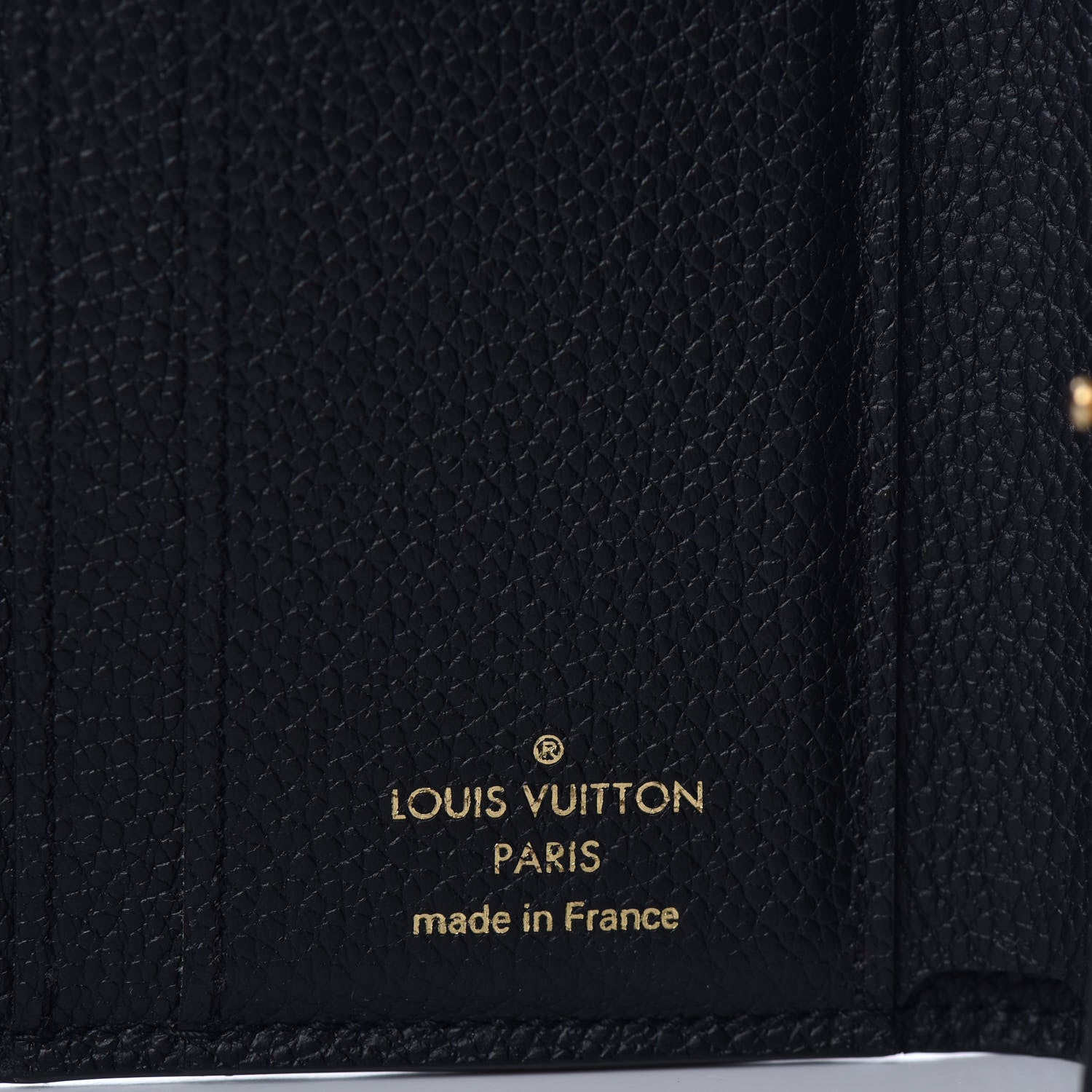 Louis Vuitton Empreinte Zoe Wallet Black 6 of 6