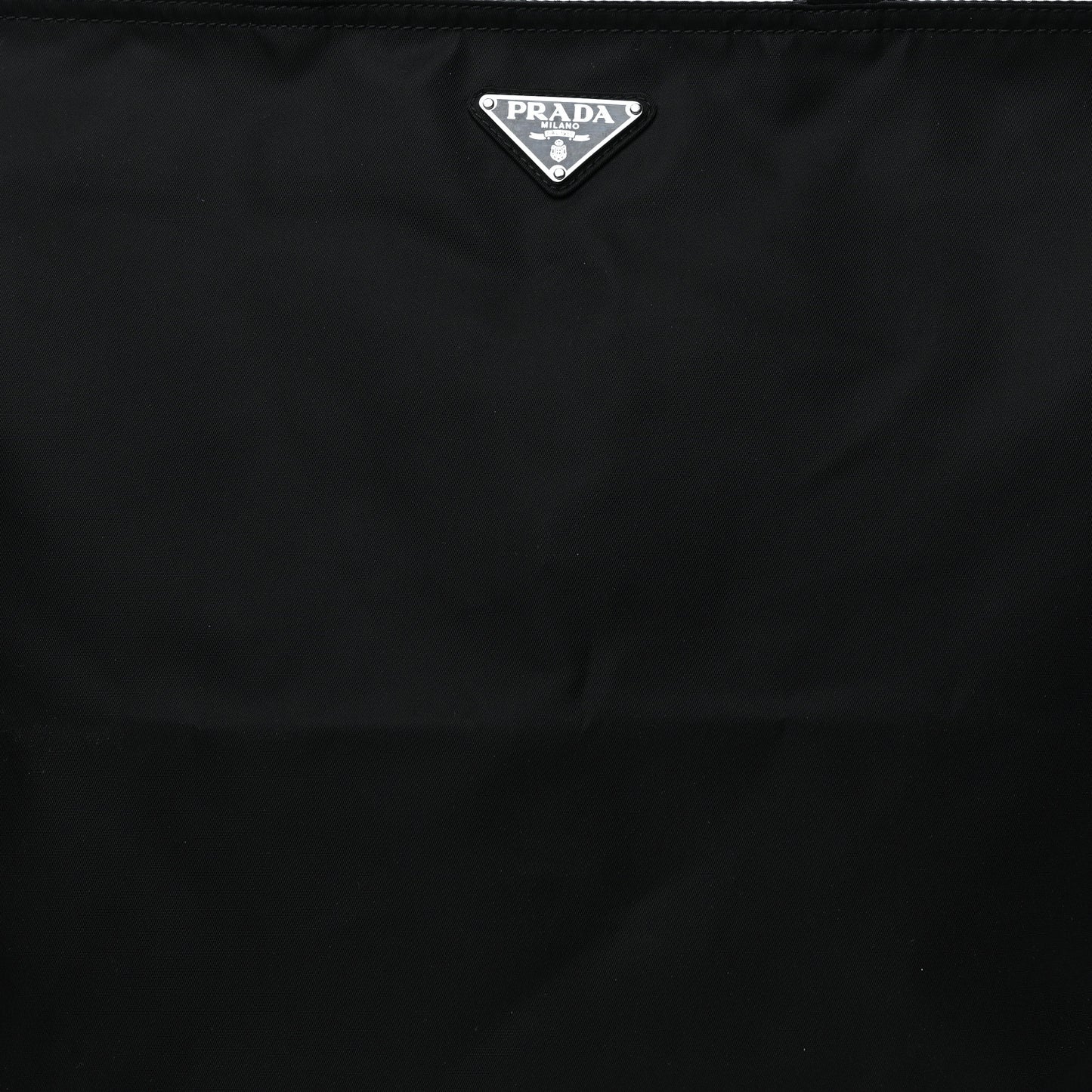 Tessuto Nylon Shopping Tote Black