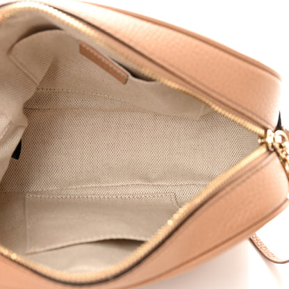Gucci Pebbled Calfskin Small Soho Disco Bag Camelia 5 of 11