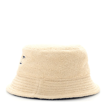 Chanel Terry Cloth CC Bucket Hat S Ecru 4 of 8