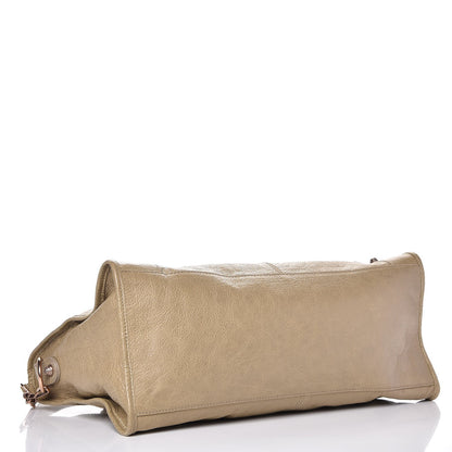 Balenciaga Agneau Giant 12 Rose Gold Hardware Part Time Latte Beige 4 of 8