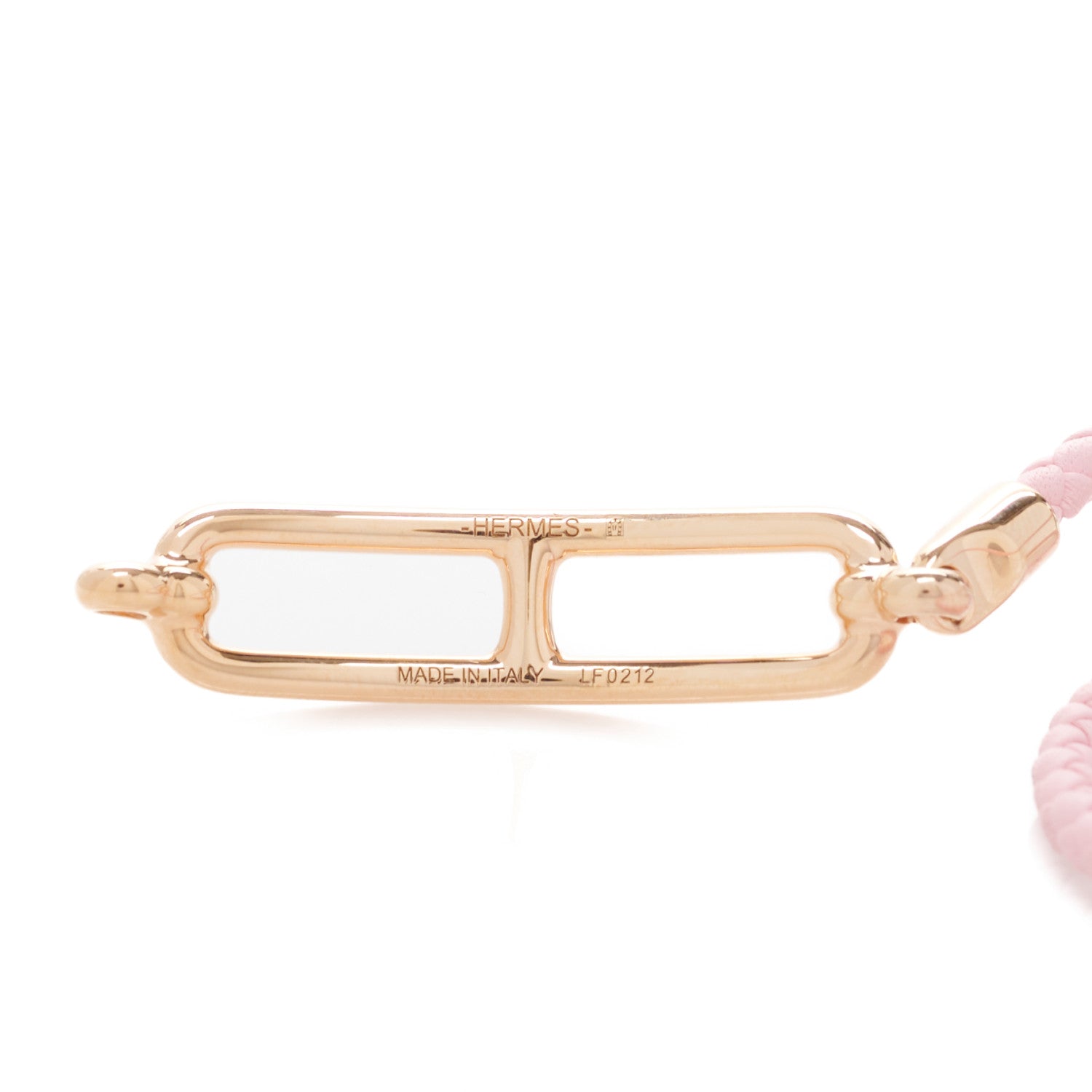 Hermes Swift Roulis Double Tour Bracelet T2 Rose Sakura 4 of 5