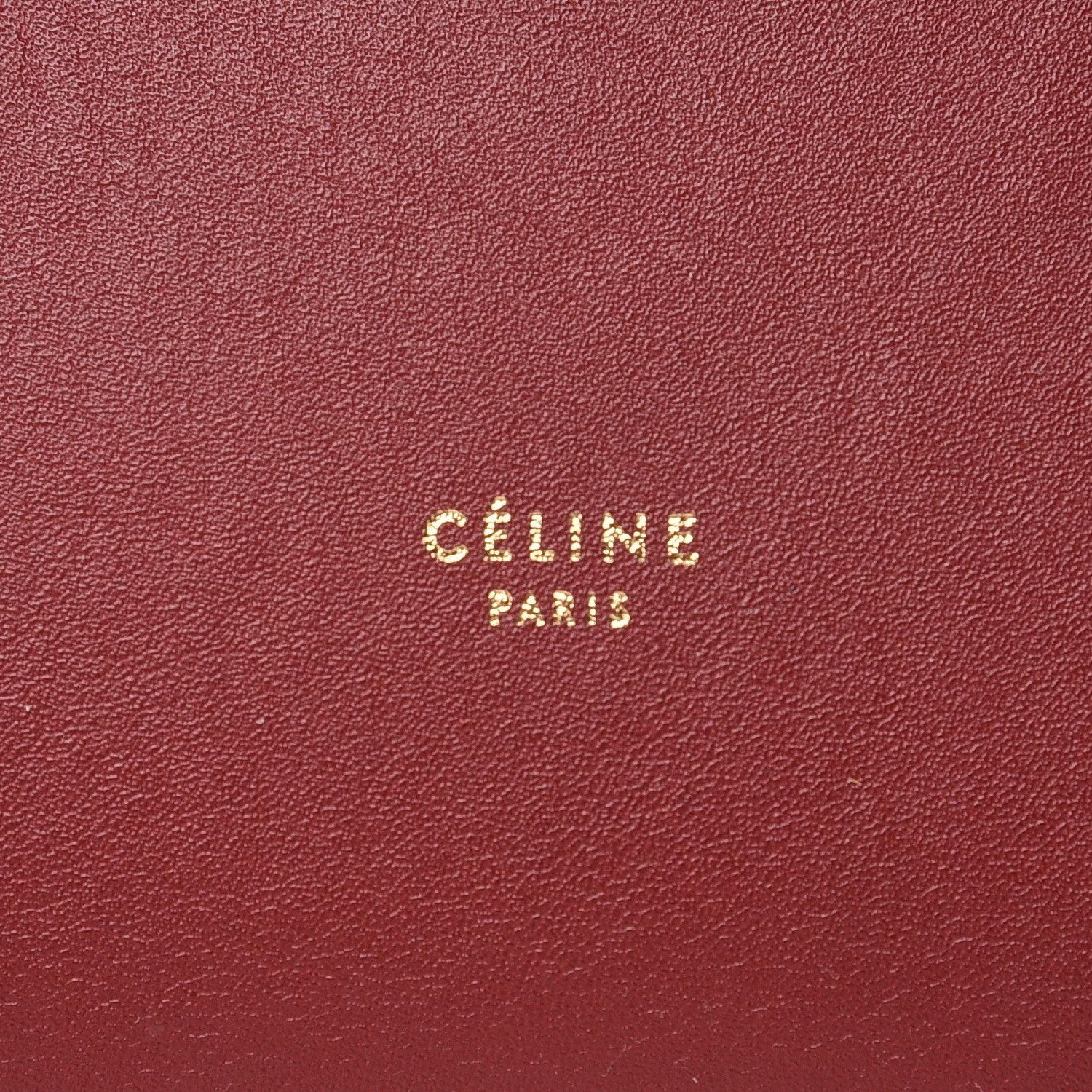 Celine Smooth Calfskin Small Tie Knot Tote Red 8 of 8