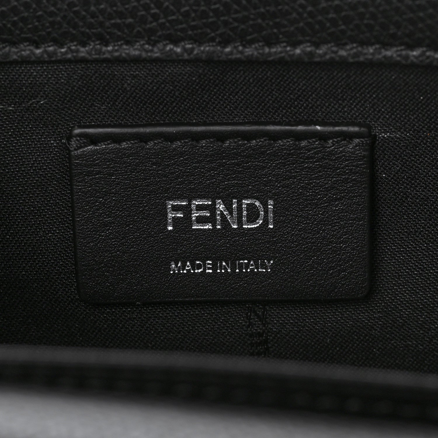 Fendi Vitello Cruise F is Fendi Wallet on Chain Black 6 of 8