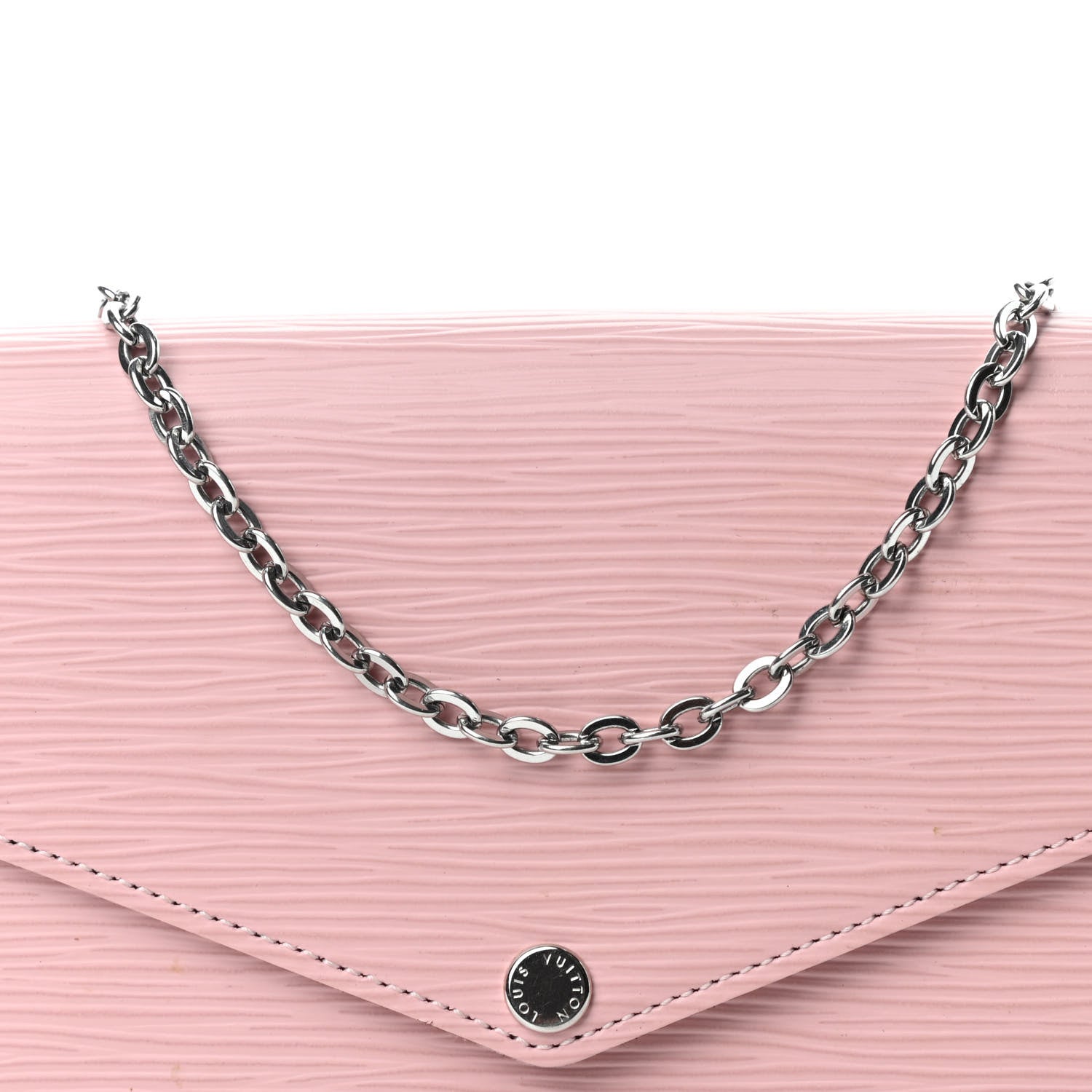 Louis Vuitton Epi Pochette Felicie Rose Ballerine 8 of 11