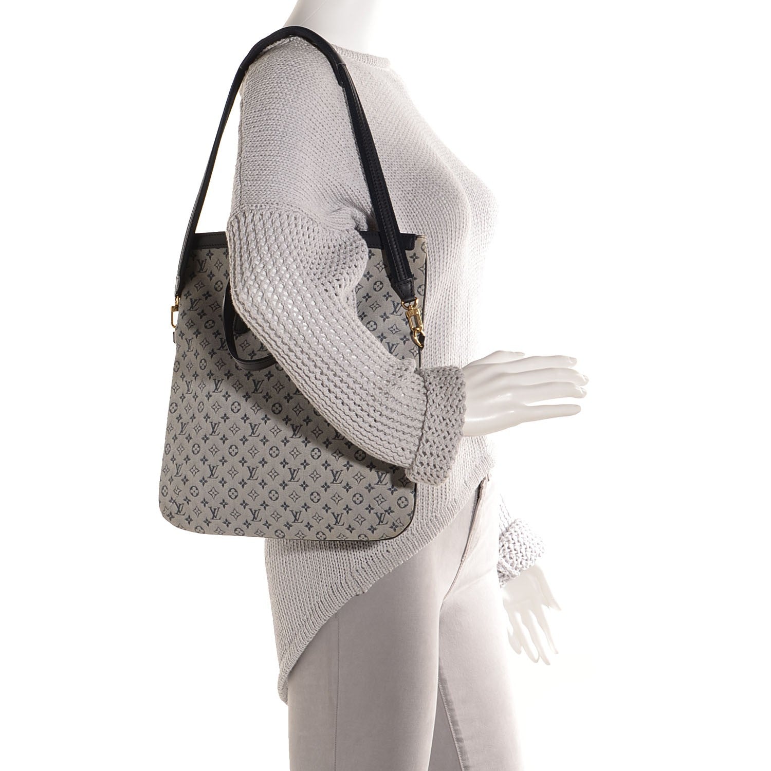 Louis Vuitton Mini Monogram Francoise Blue 2 of 7