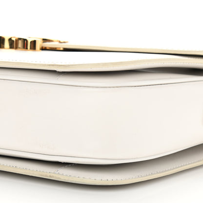 Celine Shiny Calfskin Medium Triomphe White 12 of 13