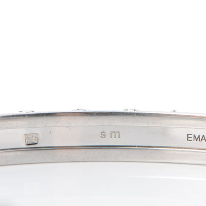 Bulgari 18K Rose Gold Stainless Steel B.Zero1 Cuff S/M 6 of 9