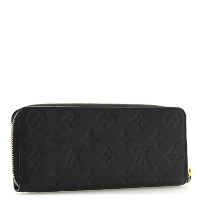 Louis Vuitton Empreinte Clemence Wallet Black 3 of 8