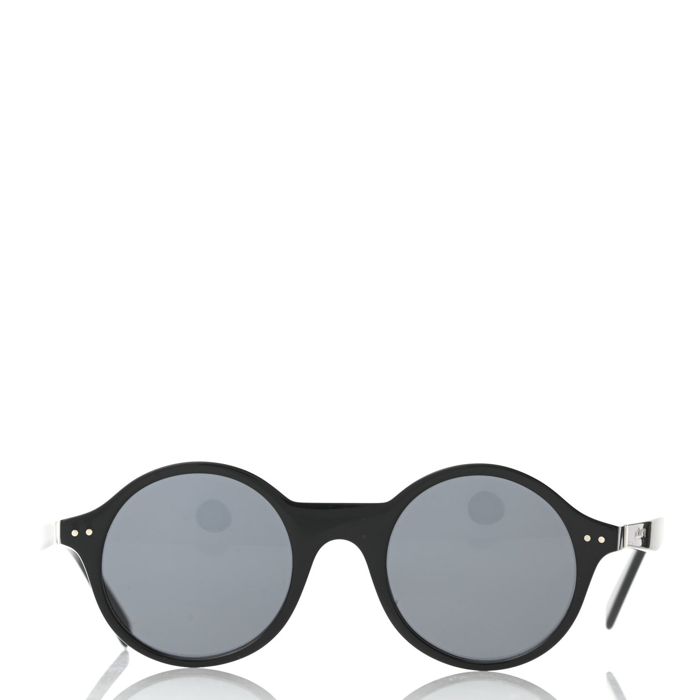 Acetate Round Sunglasses CL41434/S Black