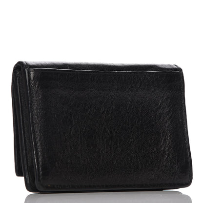 Bottega Veneta Washed Nappa Intrecciato Card Case Nero Black 3 of 7