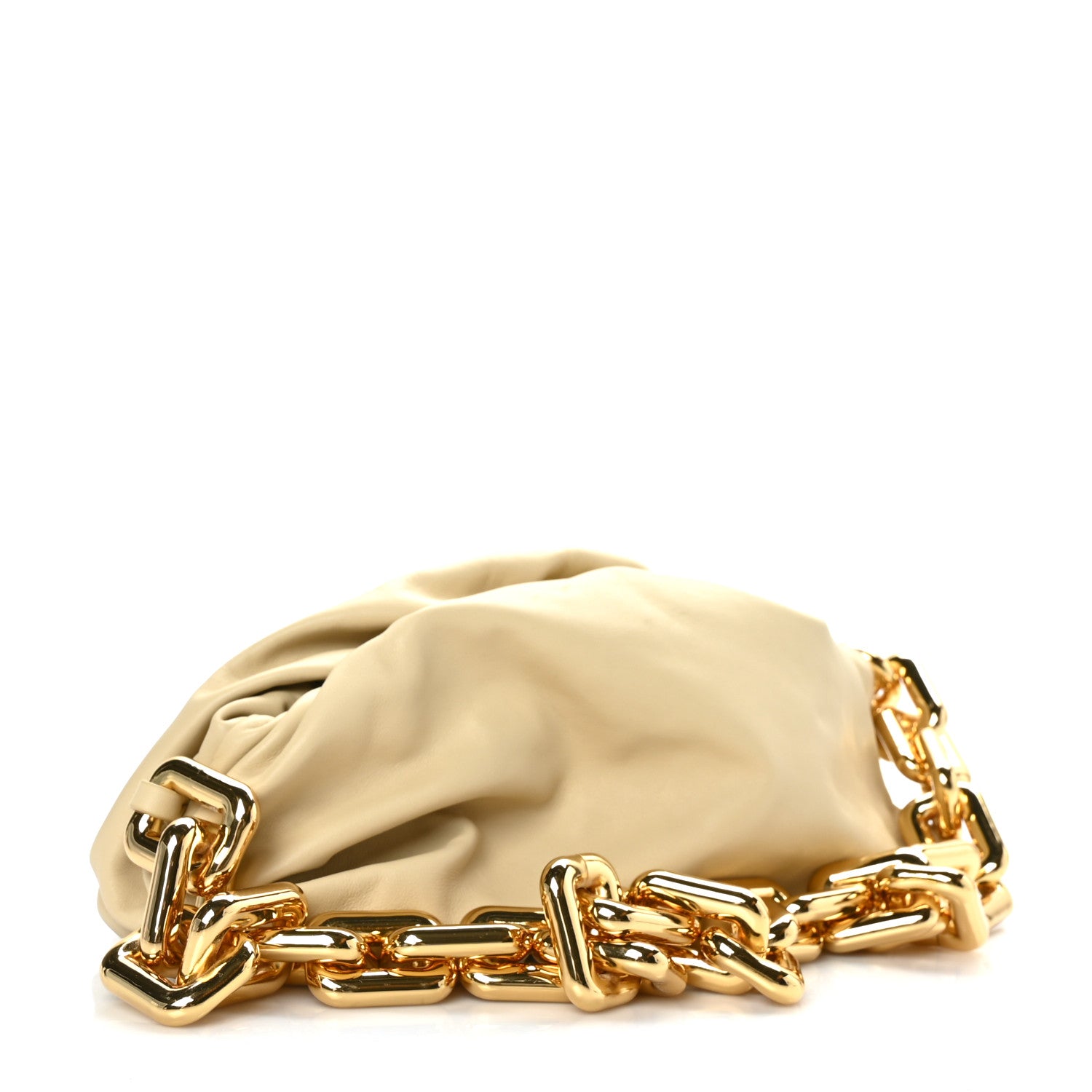 Bottega Veneta Calfskin The Pouch Chain Porridge 2 of 8
