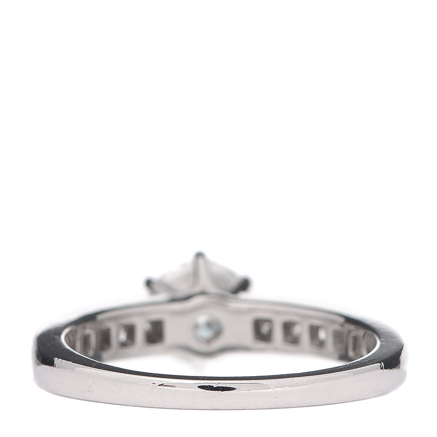 Platinum Diamond 1.04ct Channel-Set Engagement Ring 54 7