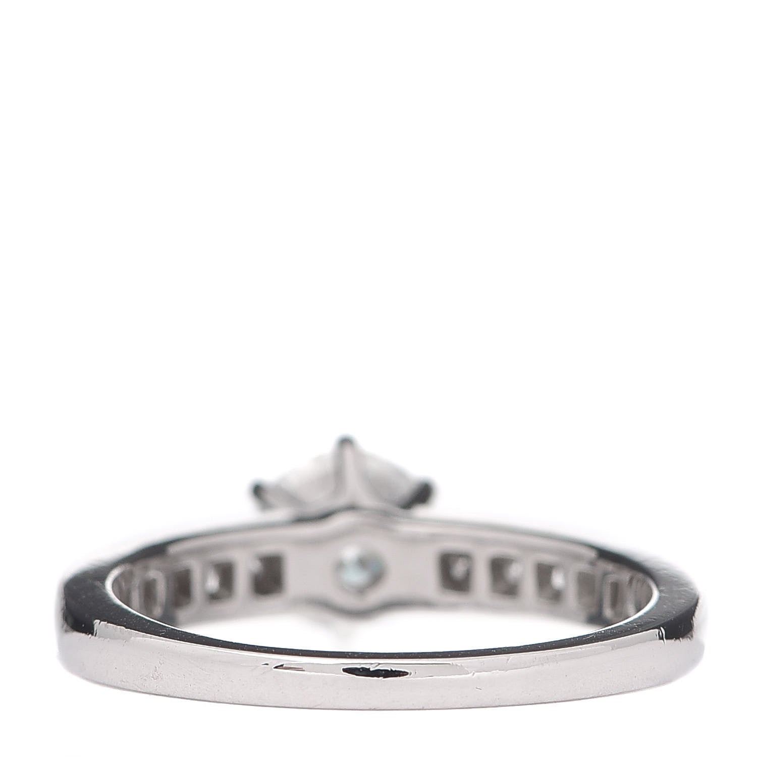 Tiffany Platinum Diamond 1.04ct Channel-Set Engagement Ring 54 7 3 of 5