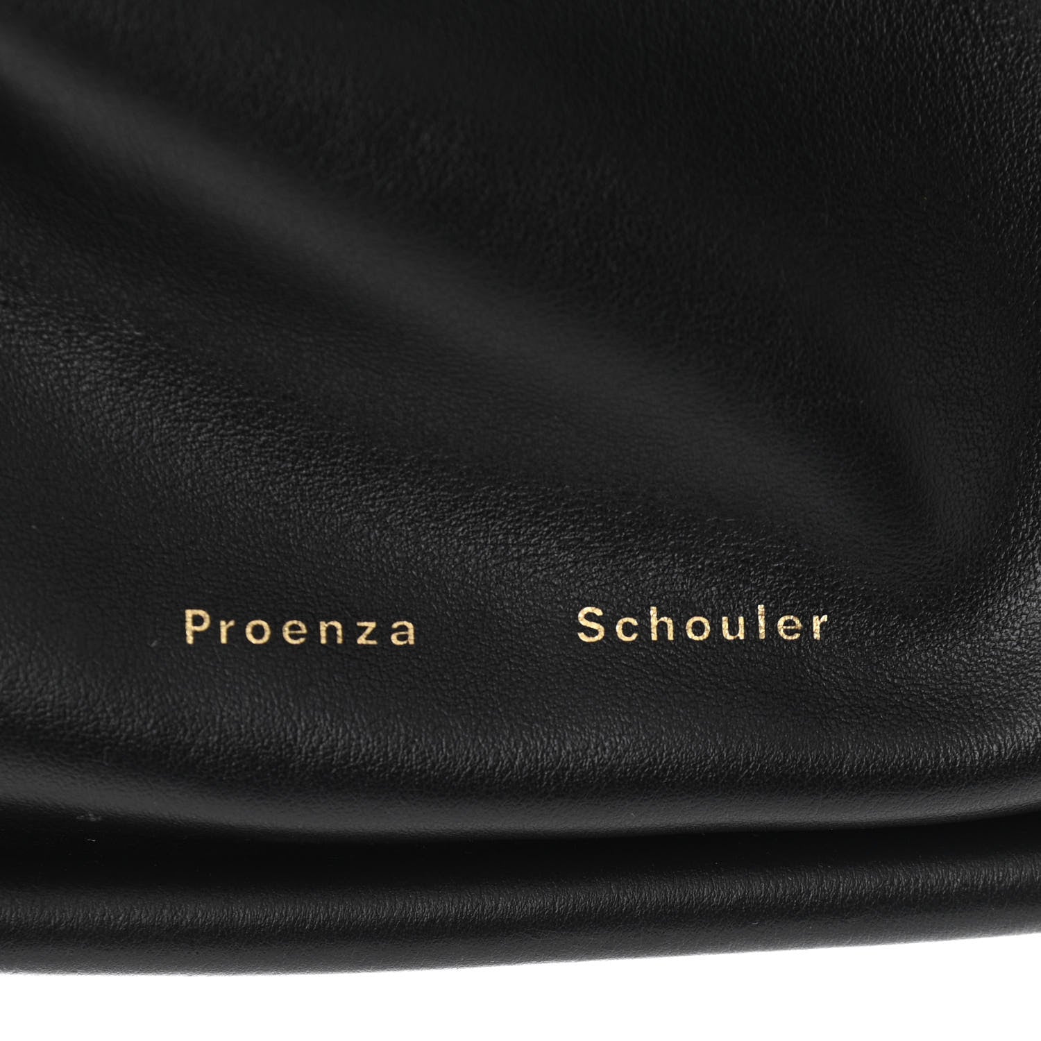 Proenza Schouler Calfskin Small Ruched Tote Black 7 of 10